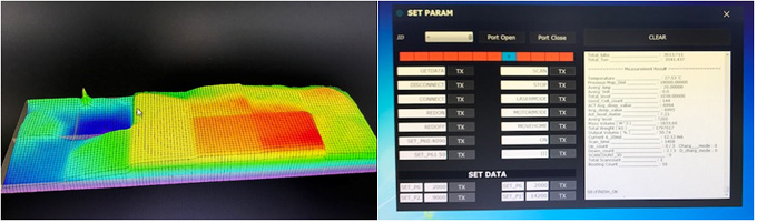 화력발전소 저탄장 3D 레벨 측정 전용프로그램